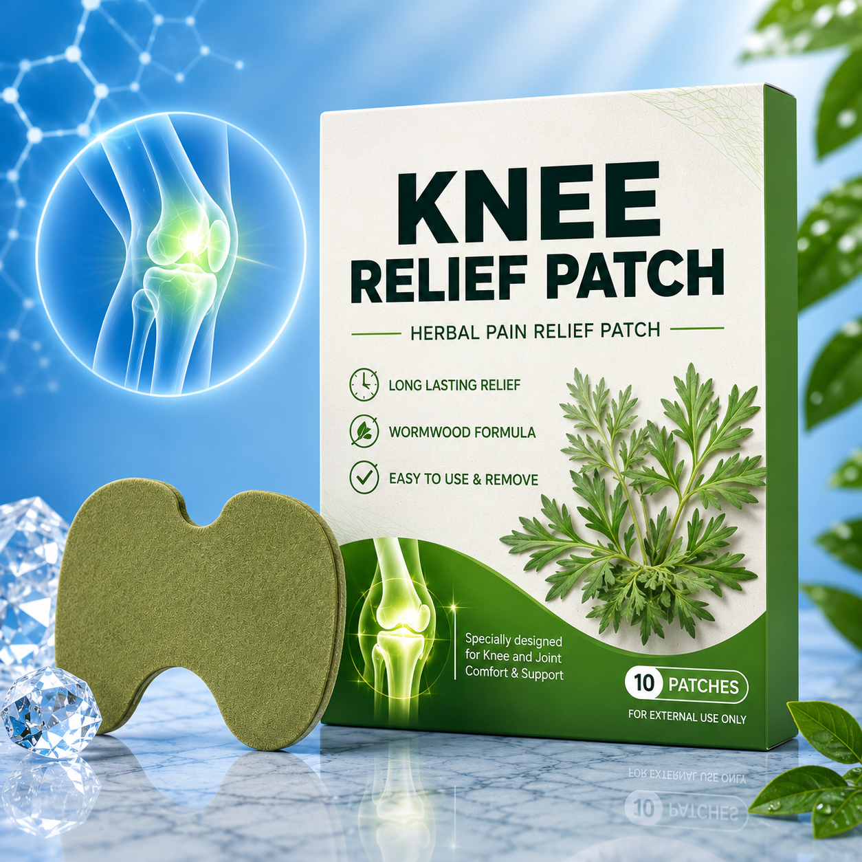 Orevive™ Herbal Knee Patches