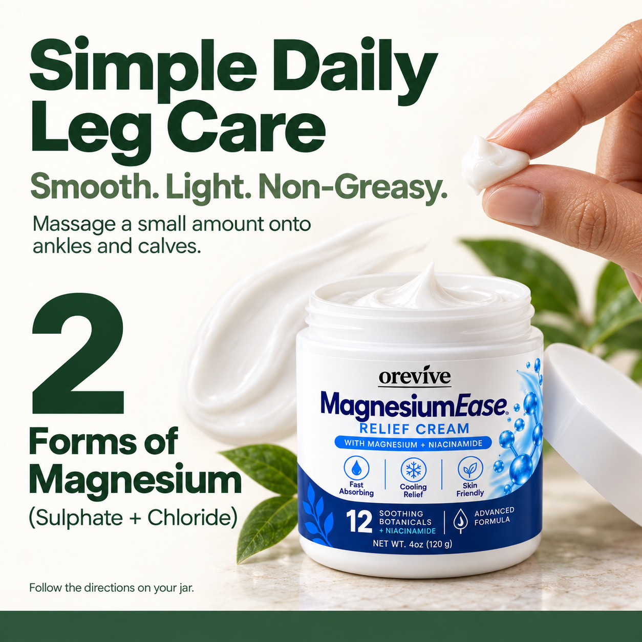 Orevive™ MagnesiumEase Cream